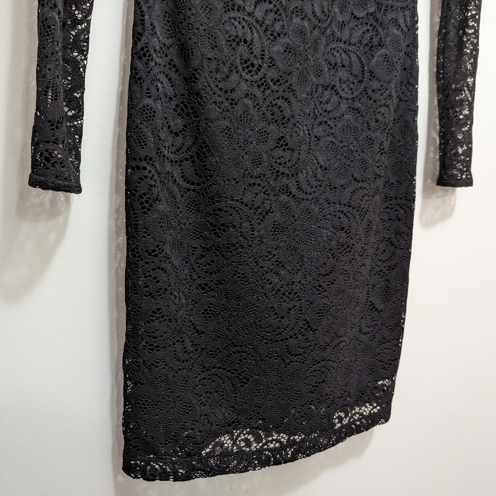 LIKE NEW ⭐Dynamite Full Lace Dress Women's Size XS - Picture 6 of 8